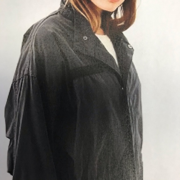 NWOT BDG Medium Microsanded Parka Jacket in Cement - Picture 2 of 12